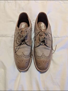 Allen Edmonds Shoes Shannon Drive Brown Leather Dress Oxford, 7.5